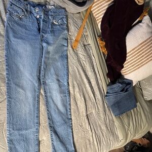 Levi’s 501 Classic Blue Women's Jeans